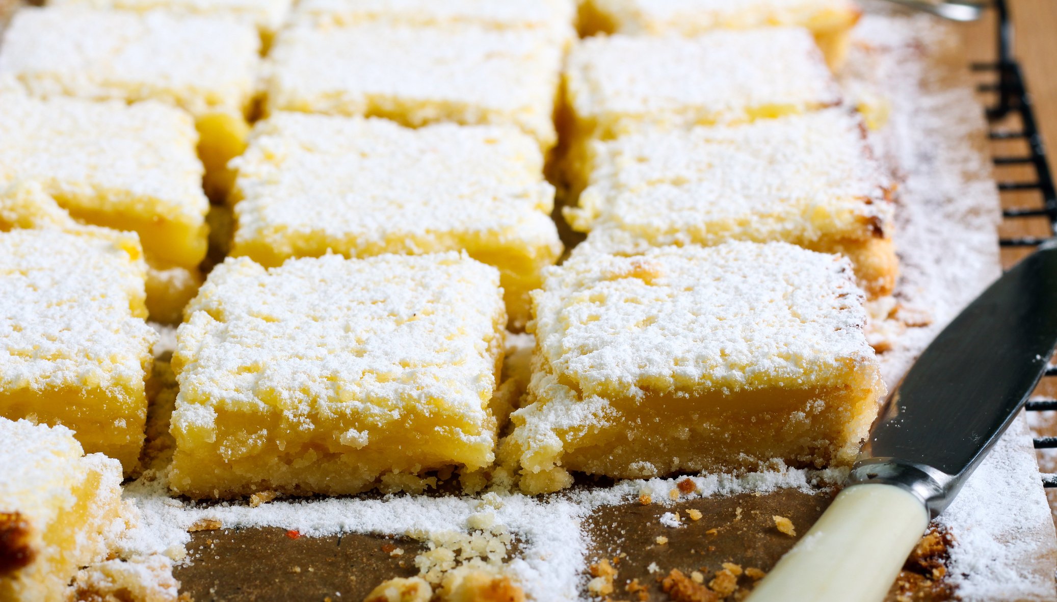 Tangy lemon squares