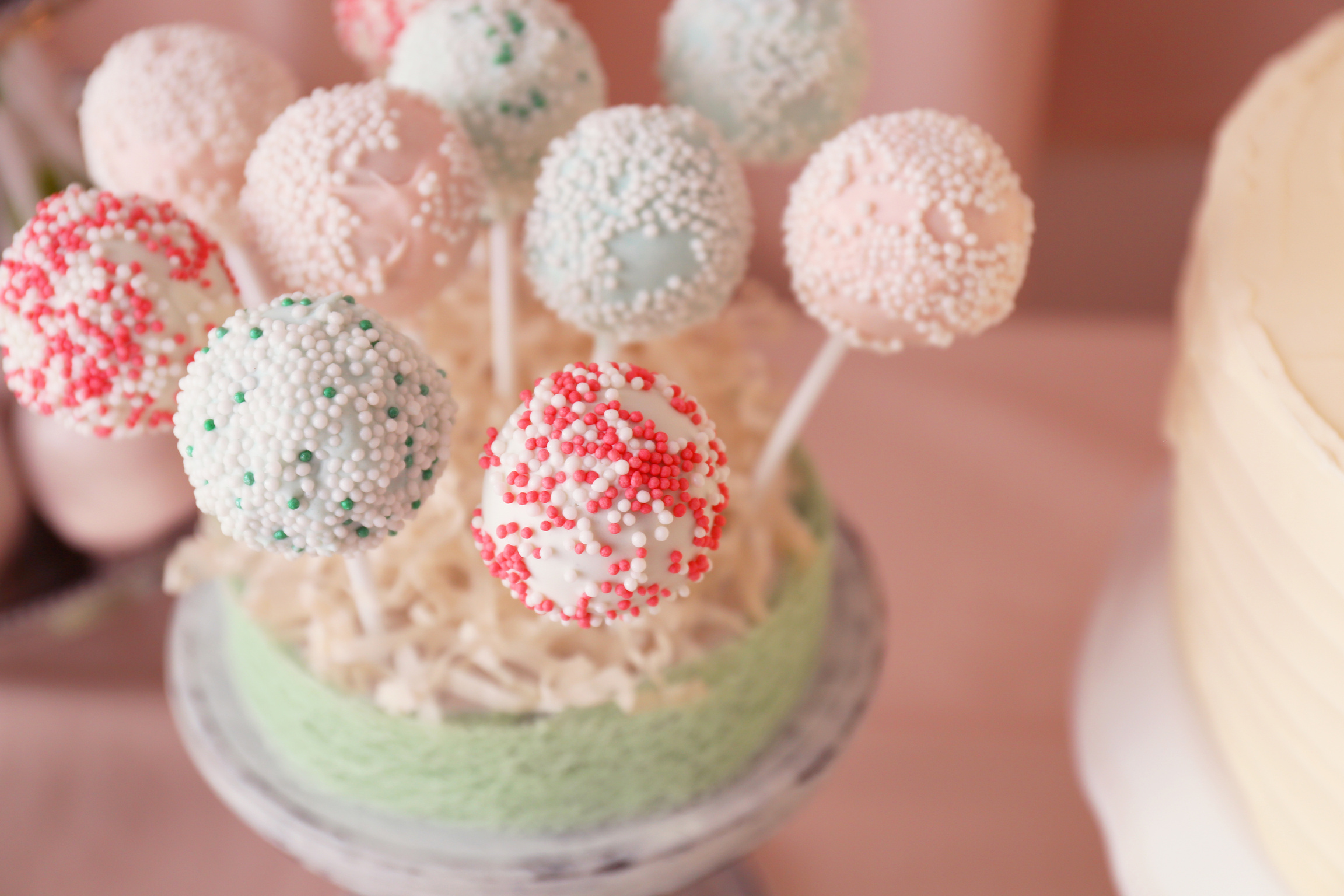 Colorful Cake Pops