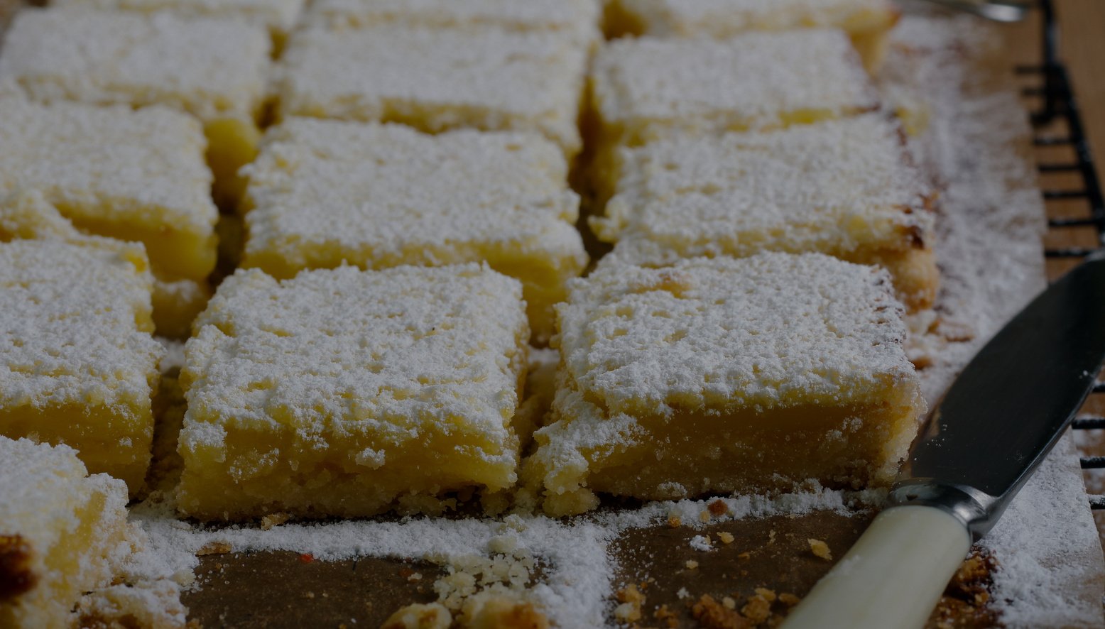 Tangy lemon squares